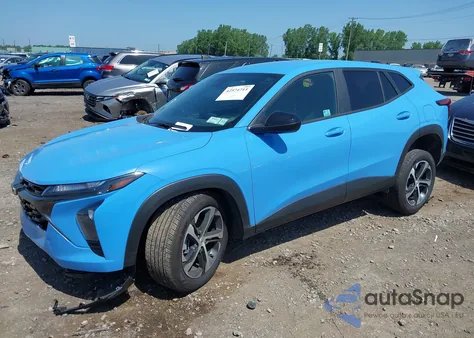 2024 Chevrolet Trax Fwd 1Rs из США, поврежденный, VIN KL77LGE23RC178664